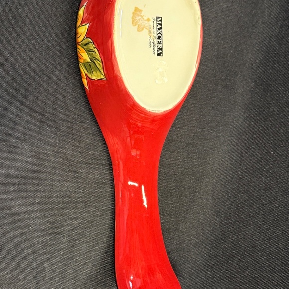 Maxcera Provence Sunflower Spoon Rest 10.5" - Picture 5 of 7